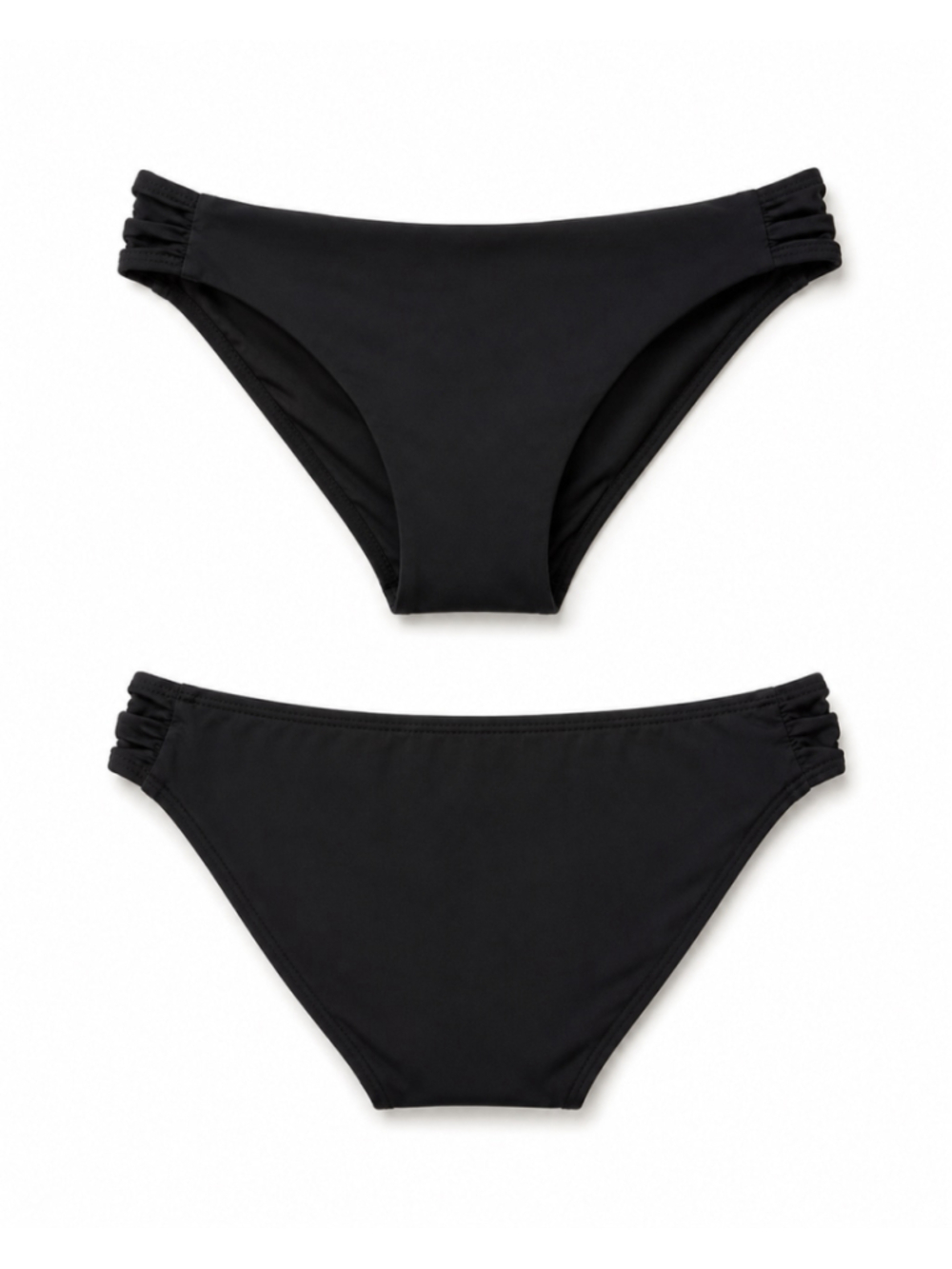 Bar III Women's Small Black Low-Rise Hipster Bikini Bottoms NWT